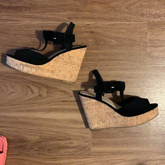 Wedge peep toes shoes - Picture 2 of 5